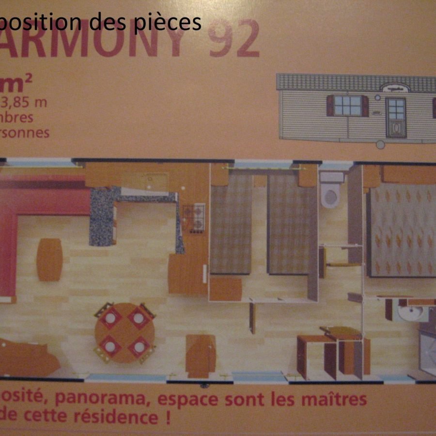 Disposition des pièces