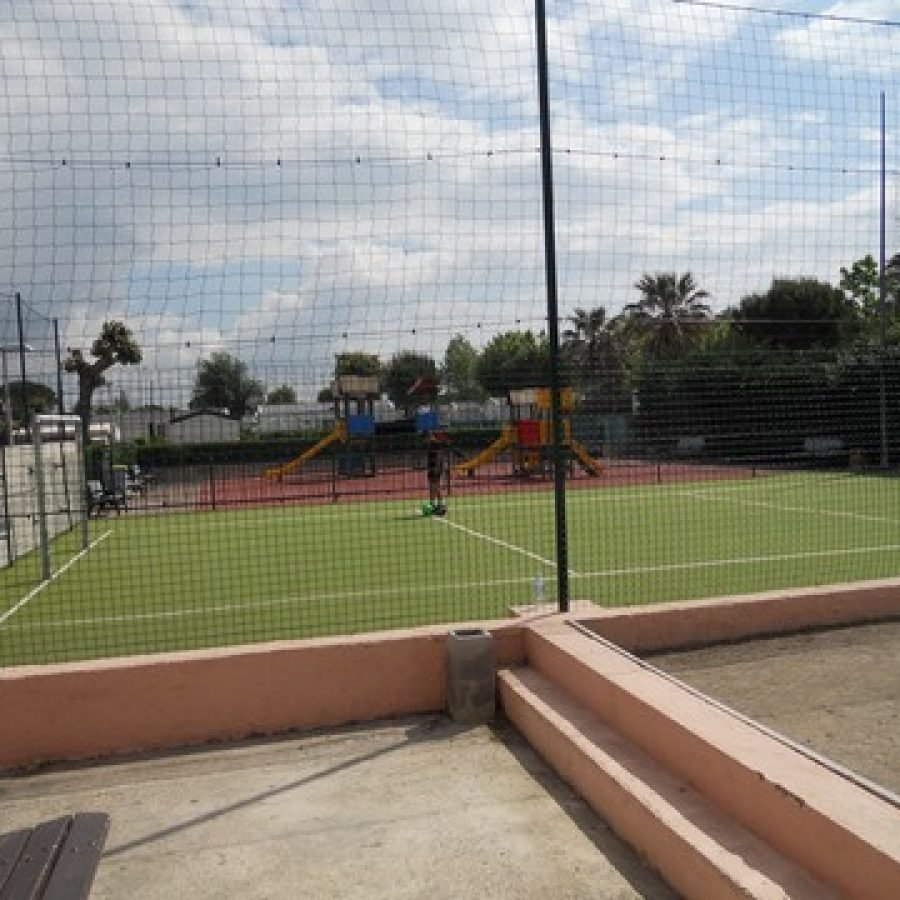 L'espace jeux enfants du camping